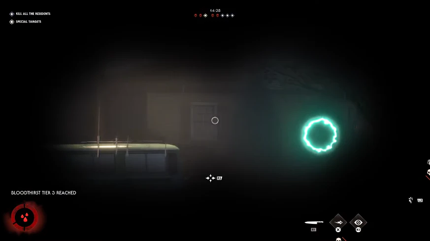 Halloween: The Game killer stalk vision with bloodthirst tier and survivor targets in fog